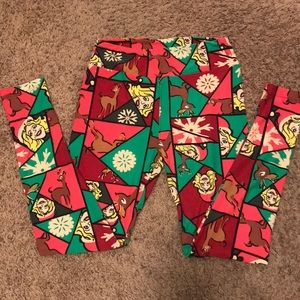 LulaRoe Christmas Leggings